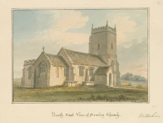 Semley Kirche, 1817