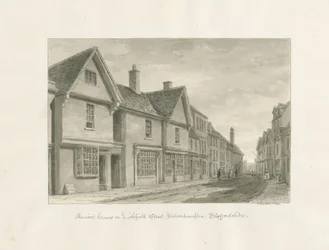 Wolverhampton - Alte Häuser in der Lichfield Straße