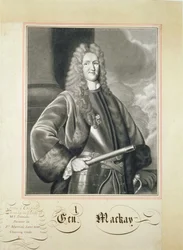 Porträt von Hugh Mackay, 17. Jahrhundert