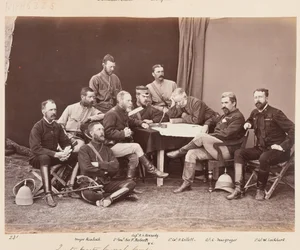 Gruppe des Generalquartiermeisters, Februar 1880