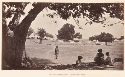 Das Lager von Amir Yakub Khan in Safed Sang, 1879