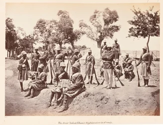 Die Hochlandwache des Amir, ca. 1879