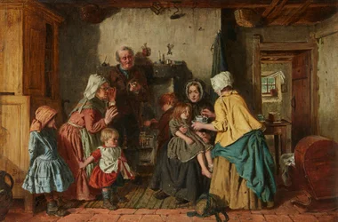 Die Armen helfen den Armen