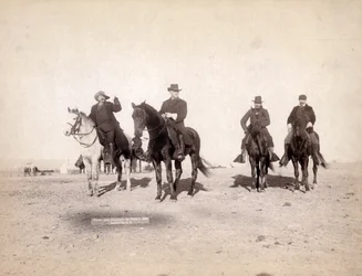 Beobachtung eines feindlichen Indianerlagers, 1891