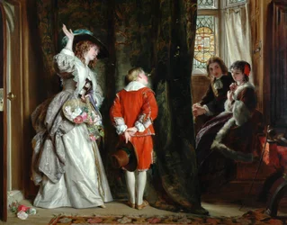Bezahlung für das Spähen, 1872