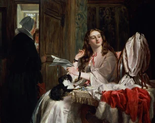 Der Morgen des Valentinstags, 1863
