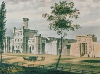 Moyamensing-Gefängnis, Philadelphia, 1840