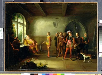 Falstaff und die Rekruten, aus 