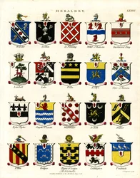 Wappen der britischen Barone; Platte LXXVII