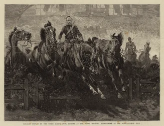 Kavallerievorführung der Dritten (King