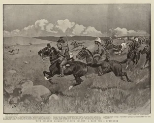 Mit Colonel Hickmans Fliegender Kolonne, Ein Rennen um einen Springbock