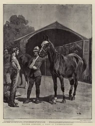 Verwundete Kameraden, eine Szene in Pietermaritzburg