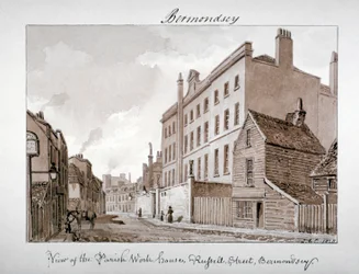 Gemeindearmenhaus, Tanner Street, Bermondsey, London, 1828