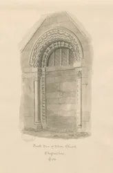 Stowe Kirche - Südportal