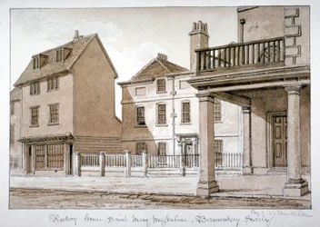 Das Pfarrhaus, St Mary Magdalen, Bermondsey, London