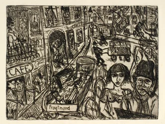 Straßenleben in Nørrebro