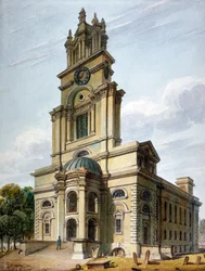 Kirche St. Anne, Limehouse, London, 1811