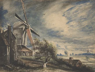 Eine Mühle in der Nähe von Colchester, 1833