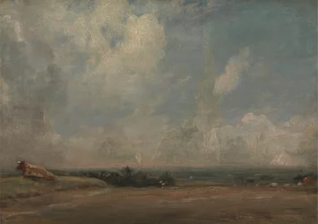 Ansicht von Hampstead Heath (?)