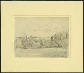 Binfield Pfarrhaus und Kirche, Berkshire