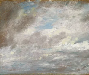 Wolkenstudie, ca. 1821