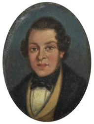 Miniatur: Porträt von Abram Constable, Bruder des Künstlers