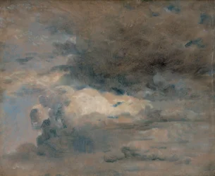 Studie von Wolken - Abend, 31. August 1822