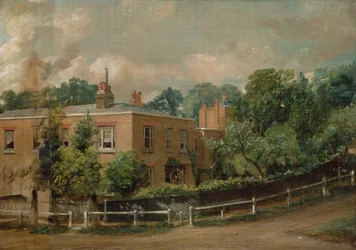Blick auf die untere Terrasse, Hampstead