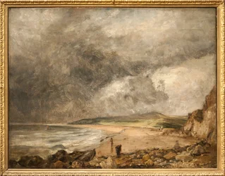 Weymouth Bay, herannahender Sturm