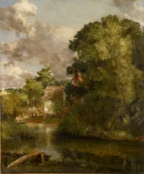 Willy Lotts Haus vom Stour Das Tal Bauernhof, ca. 1816-1818