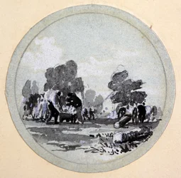 Reinigung, London & Birmingham Railway, ca. 1838