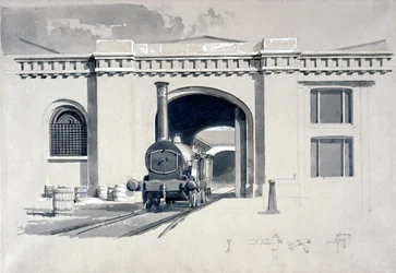 Lokomotivmaschinenhaus, Camden Town, 1839