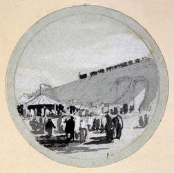 Eröffnung, London & Birmingham Railway, ca. 1838