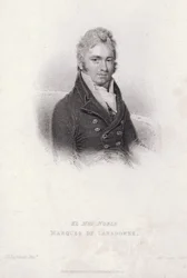 Henry Petty-Fitzmaurice, 3. Marquess of Lansdowne, englischer Whig-Politiker, Innenminister und Schatzkanzler