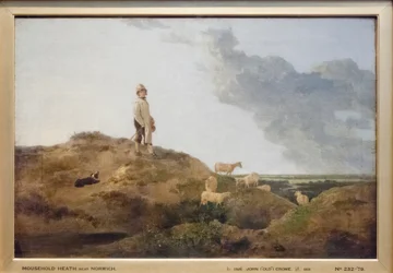 Blick auf Mousehold Heath, nahe Norwich