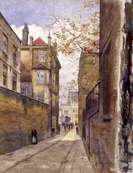 Public Record Office, Chancery Lane, 1881