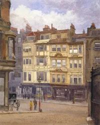 Ansicht von Nr. 164-165 Strand, Westminster, London, 1880