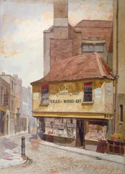 Ansicht des Old Curiosity Shop, Portsmouth Street, Westminster, London, 1879