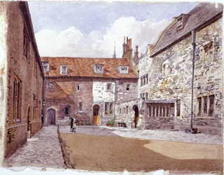 Waschhaus Hof, Charterhouse, London, 1884