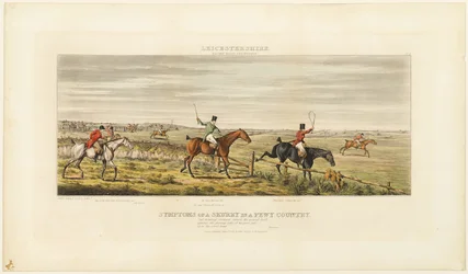 Symptome eines Skurrys, Platte drei aus The Leicestershire Hunt