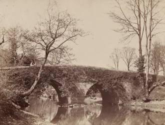 Die Landbrücke Staplylton Bridge, Bristol, ca. 1854-1857