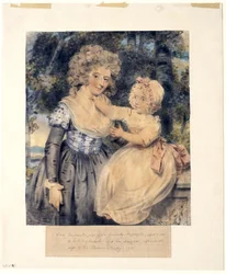 Lady Haggerston und ihre Tochter