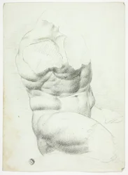 Torso einer antiken Statue