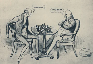 Ein Schachspiel: Lord Grey spielt gegen Wilhelm IV., 1948