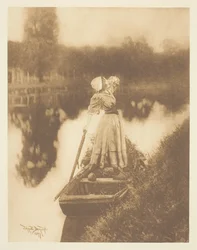 Das Fährboot rufen, 1897