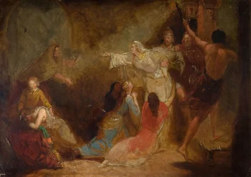 Elgiva auf Befehl von Erzbischof Odo ergriffen, 1847