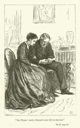 Illustration für Phineas Finn von Anthony Trollope
