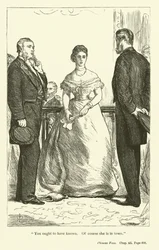 Illustration für Phineas Finn von Anthony Trollope