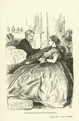 Illustration für Phineas Finn von Anthony Trollope