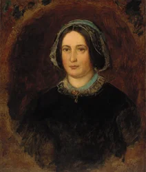 Porträt von Mrs. William Evamy, ca. 1843